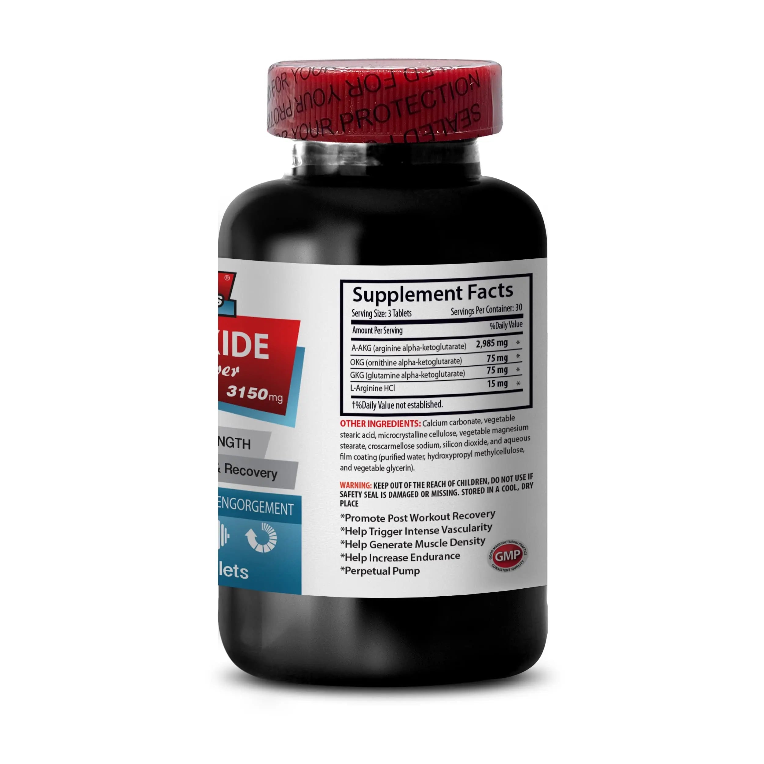 Nitric Oxide boosters with arginine - Nitric Oxide Muscle Power 3150mg - Improves Circulation Sport Supplements Au supplements