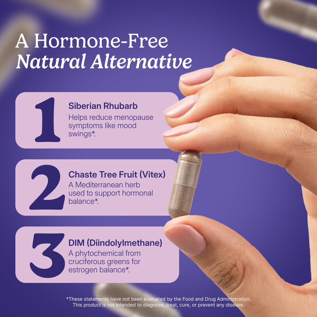 Santo Remedio Hormonal Balance for Women | Menopause Support for Hot Flashes, Night Sweats & Mood Swings | Hormone-Free Formula with Siberian Rhubarb, Chaste Tree & DIM | Doctor Juan Rivera Product Santo Remedio Au supplements