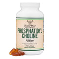 Phosphatidylcholine 1,200mg – 210 Softgels – Enhanced Version of Sunflower and Soy Lecithin (Choline Supplements) - Non-GMO and Gluten Free