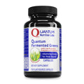 Quantum Nutrition Labs Quantum Fermented Greens- Super Greens Supplement, Superfood Blend, Organic Vitamins with Probiotic - Daily Greens with Spinach, Chlorella