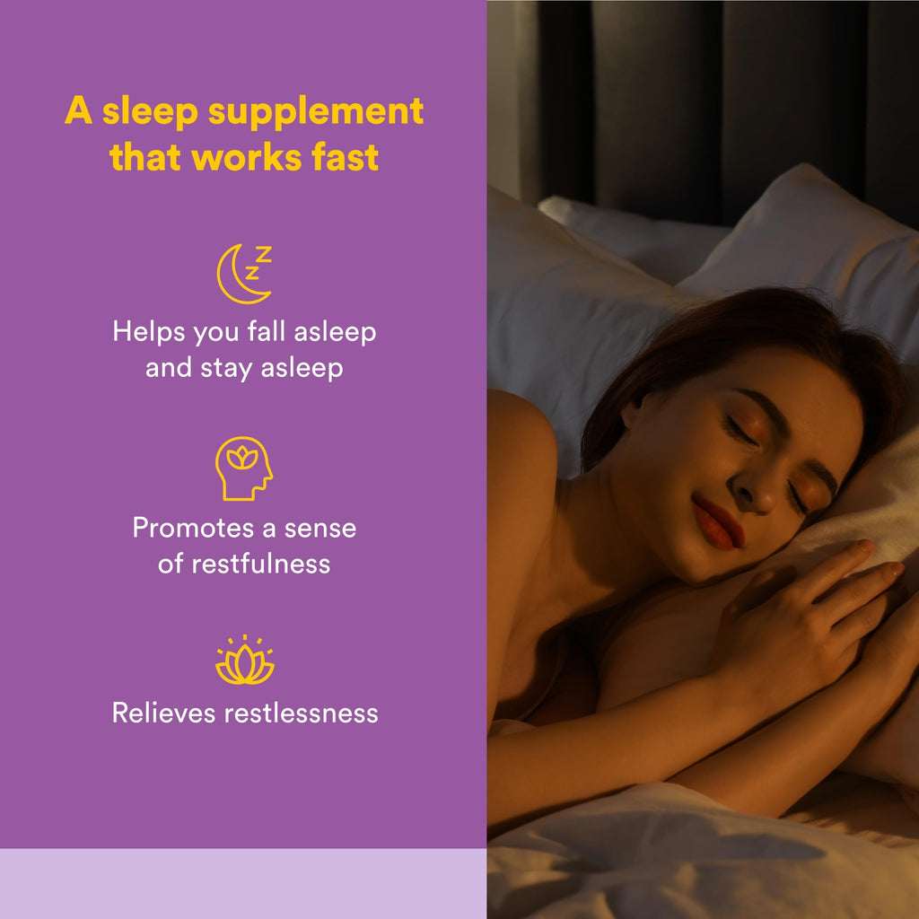 Natural Factors Stress-Relax Tranquil Sleep Tablet, 120 Count