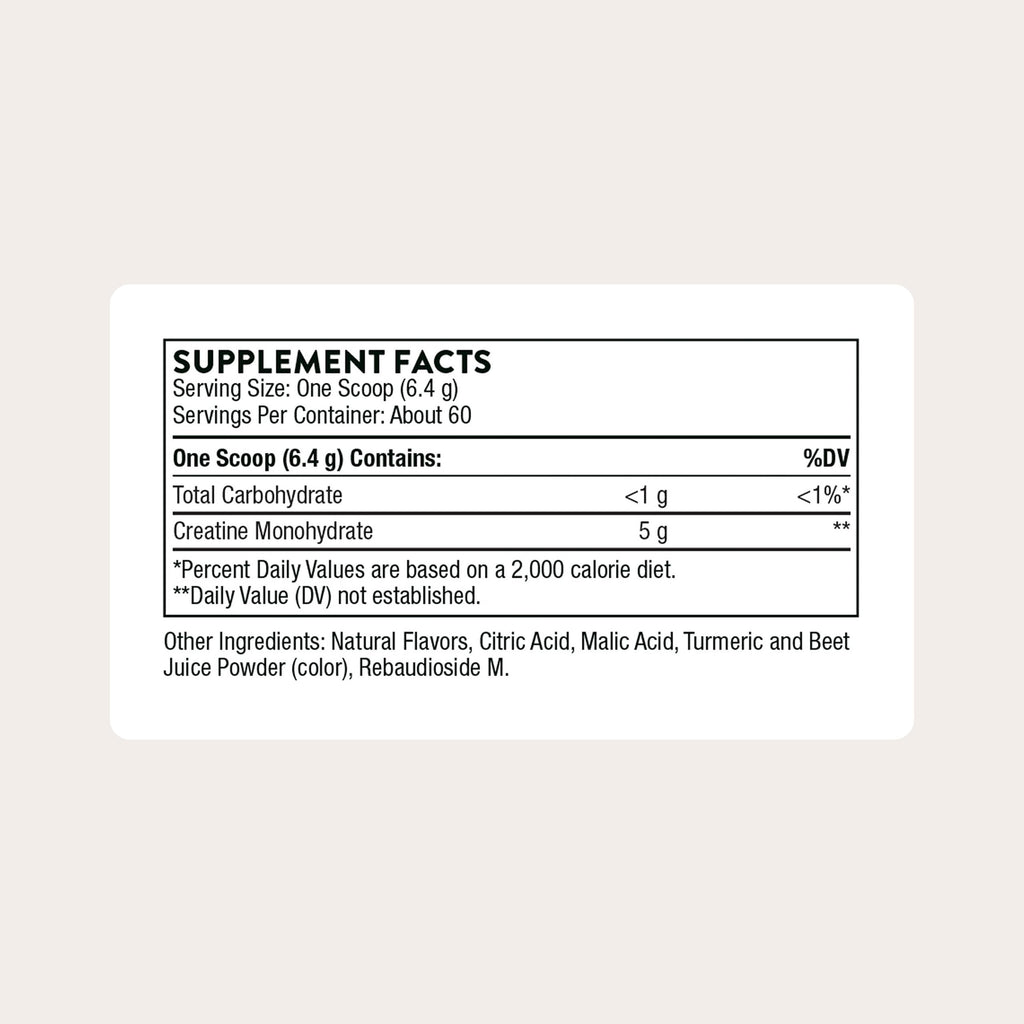THORNE Creatine - Micronized Creatine Monohydrate Powder - Support for Muscles & Cognitive Function* - for Women & Men - Pineapple Orange - NSF Certified for Sport - 5 g per Serving - 60 Servings THORNE Au supplements