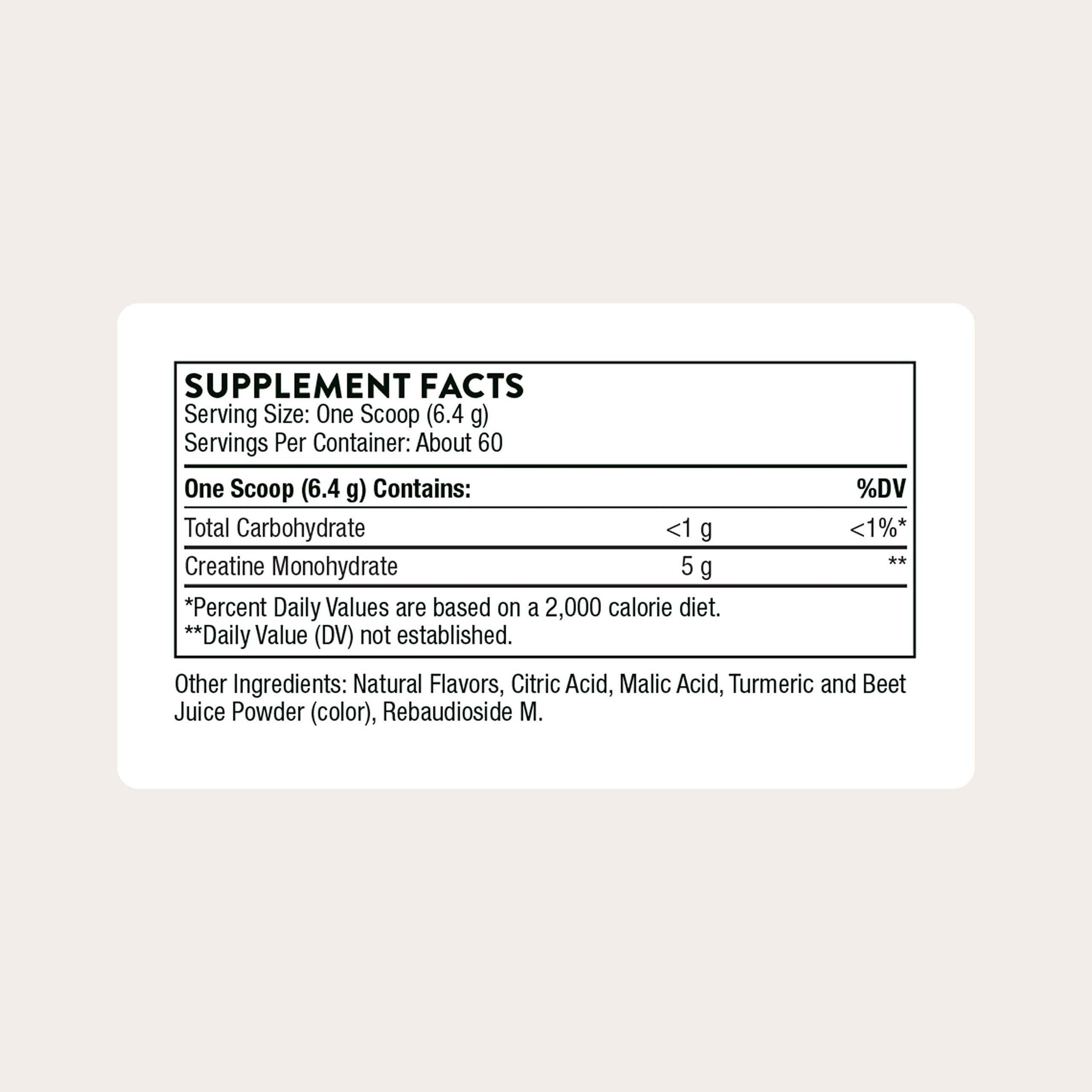 THORNE Creatine - Micronized Creatine Monohydrate Powder - Support for Muscles & Cognitive Function* - for Women & Men - Pineapple Orange - NSF Certified for Sport - 5 g per Serving - 60 Servings THORNE Au supplements