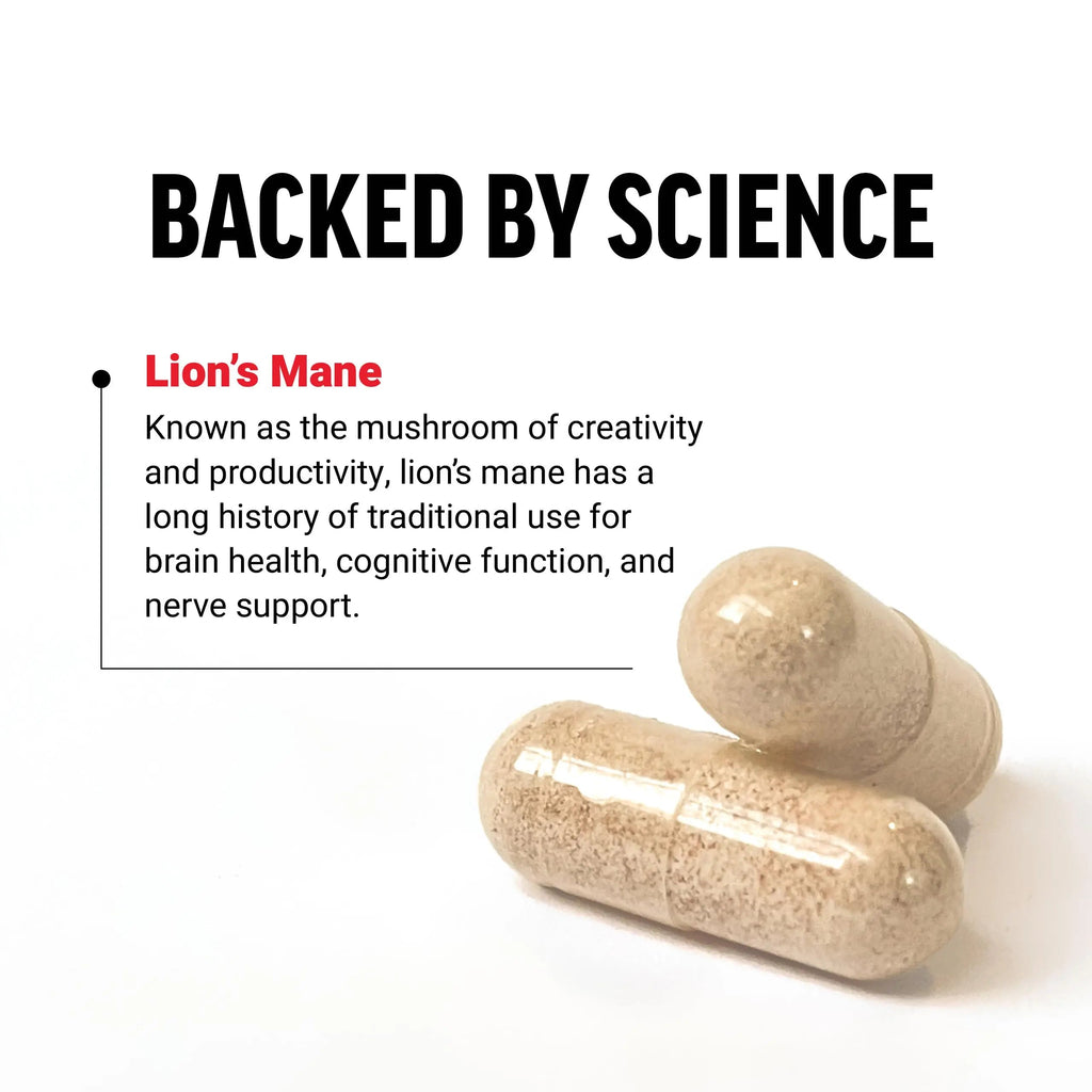 Force Factor Lion’s Mane Supplement Capsules, Memory & Focus Supplement Force Factor Au supplements