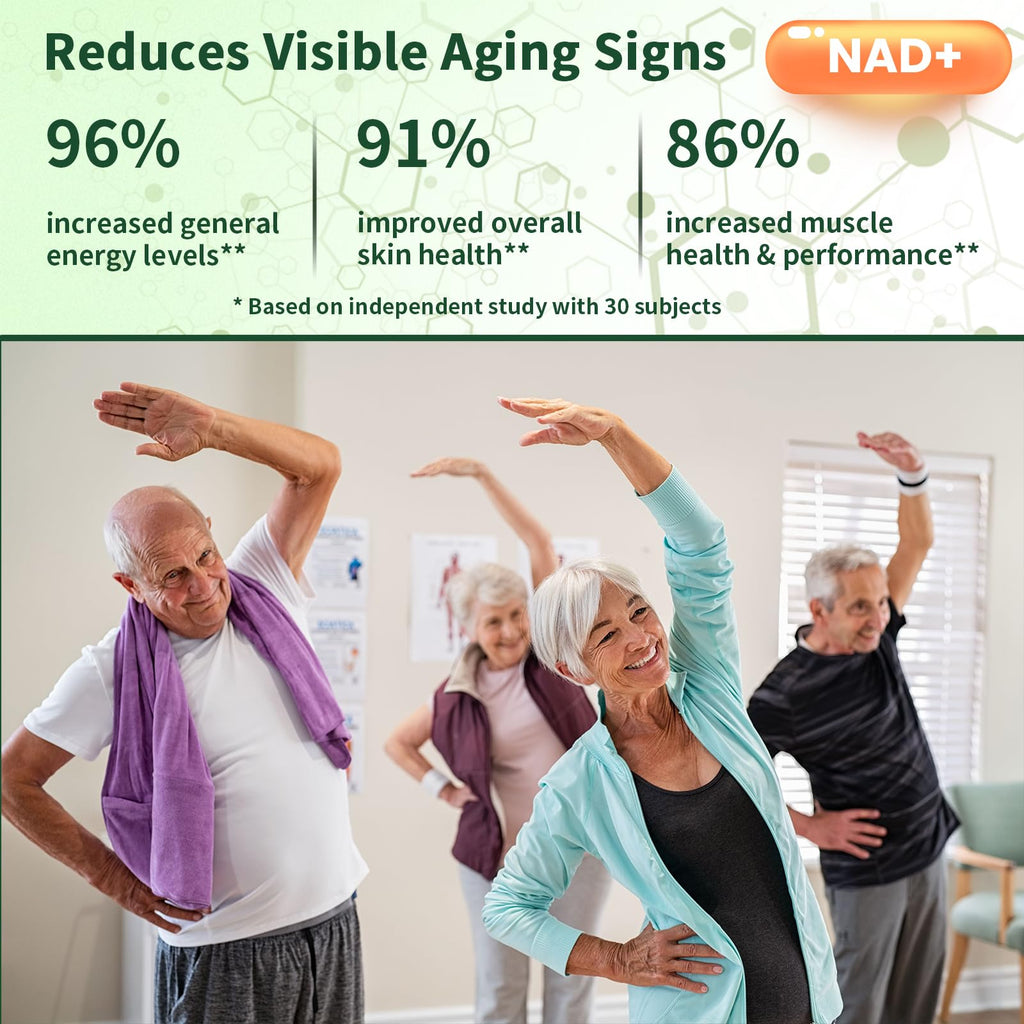 Lyndops NAD Supplement, Liposomal Nicotinamide Riboside Resveratrol 250mg, NMN Alternative, High Purity NAD Supplement for Women & Men, Anti-Aging, Cellular Energy, Mental Focus - 60 Capsules Lyndops Au supplements