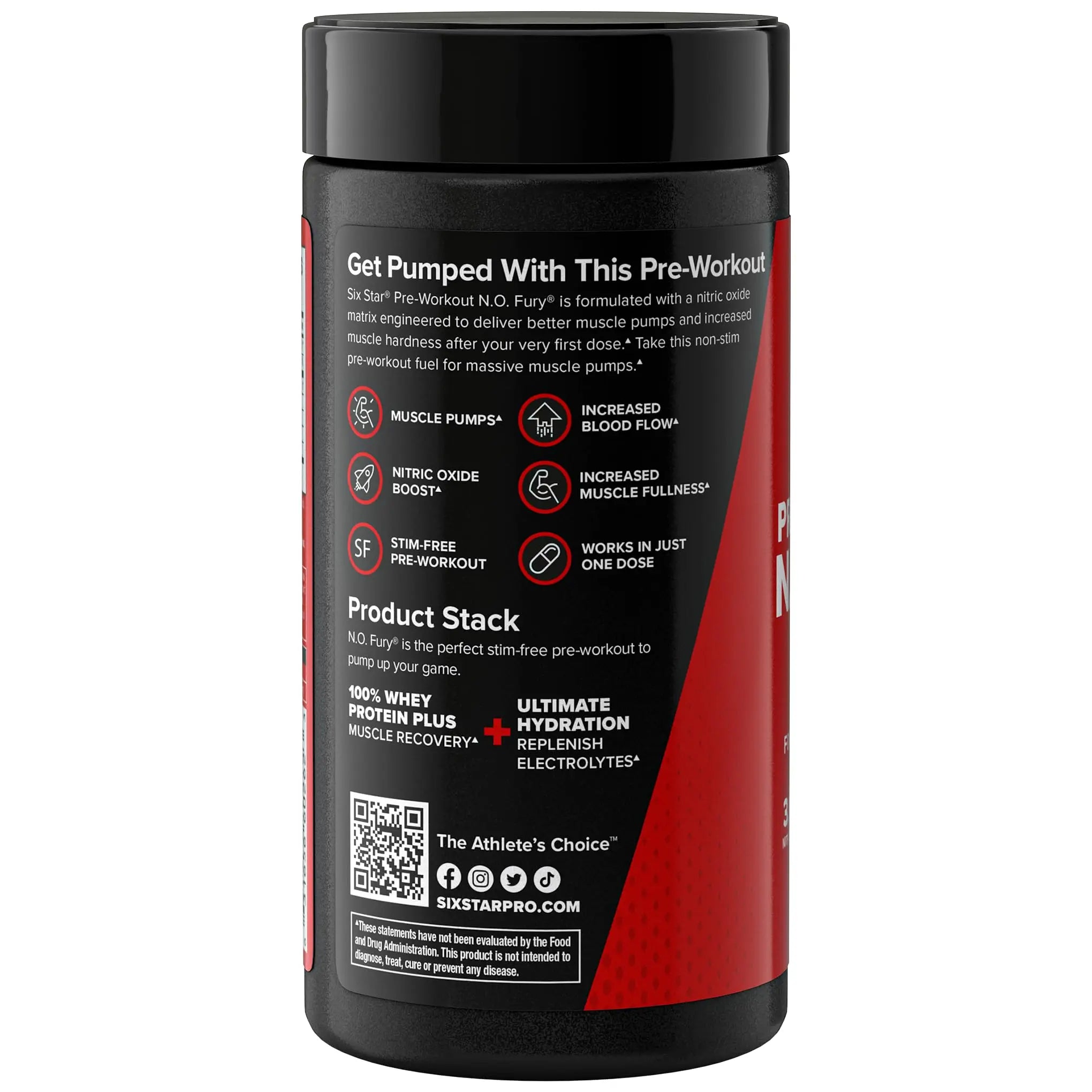 Six Star Nitric Oxide Supplement Nitric Oxide Fury Pre-Workout Pre Workout Nitric Oxide Six Star Au supplements