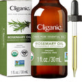 Cliganic Organic Rosemary Essential Oil for Hair, Skin, Aromatherapy - 100% Pure Natural Undiluted Cliganic Au supplements