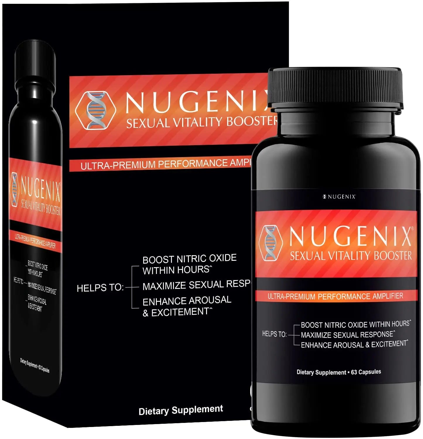Nugenix Sexual Vitality Booster - Ultra Premium Performance Amplifier for Men - Nitric Oxide Nugenix Au supplements