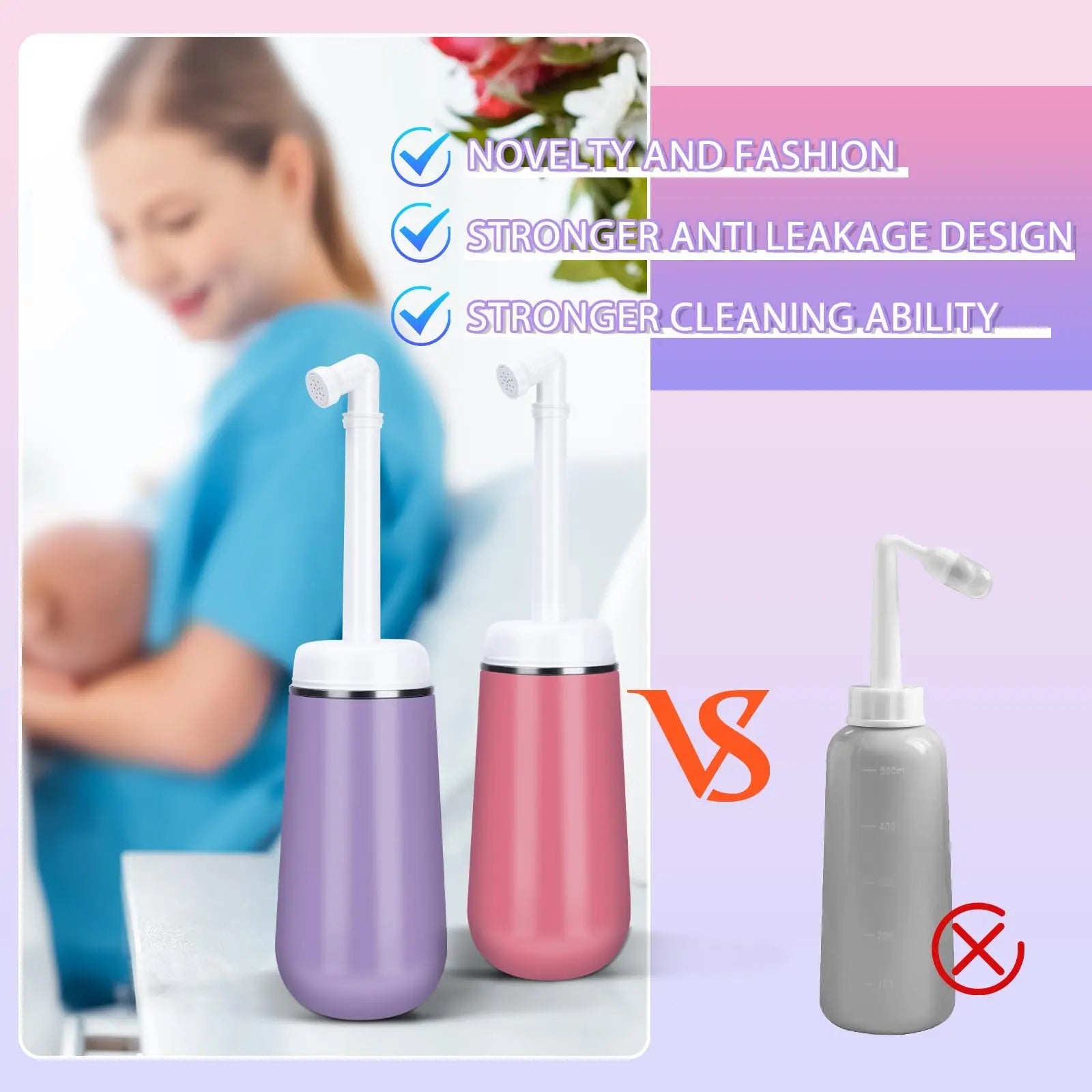 Peri Bottle for Postpartum Care, 13.5 OZ Perineal Bottle for Recovery and Cleansing After Birth VicnKioH Au supplements