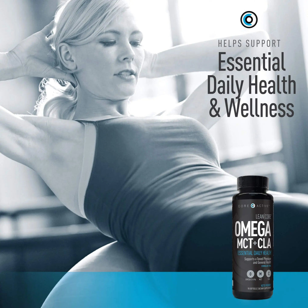 Lean CORE Omega MCT + CLA - Stimulant Free Health Formula, Lean Muscle & Toned (CORE)ACTIVE Au supplements