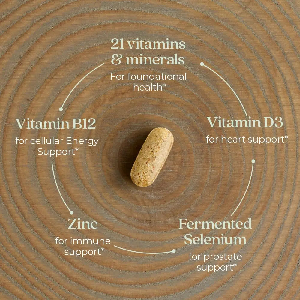 New Chapter Men’s Multivitamin, B6, Extra B12, D3, Vitamin C & Zinc, Immune, Heart, Cellular Energy, and Brain Health New Chapter Au supplements
