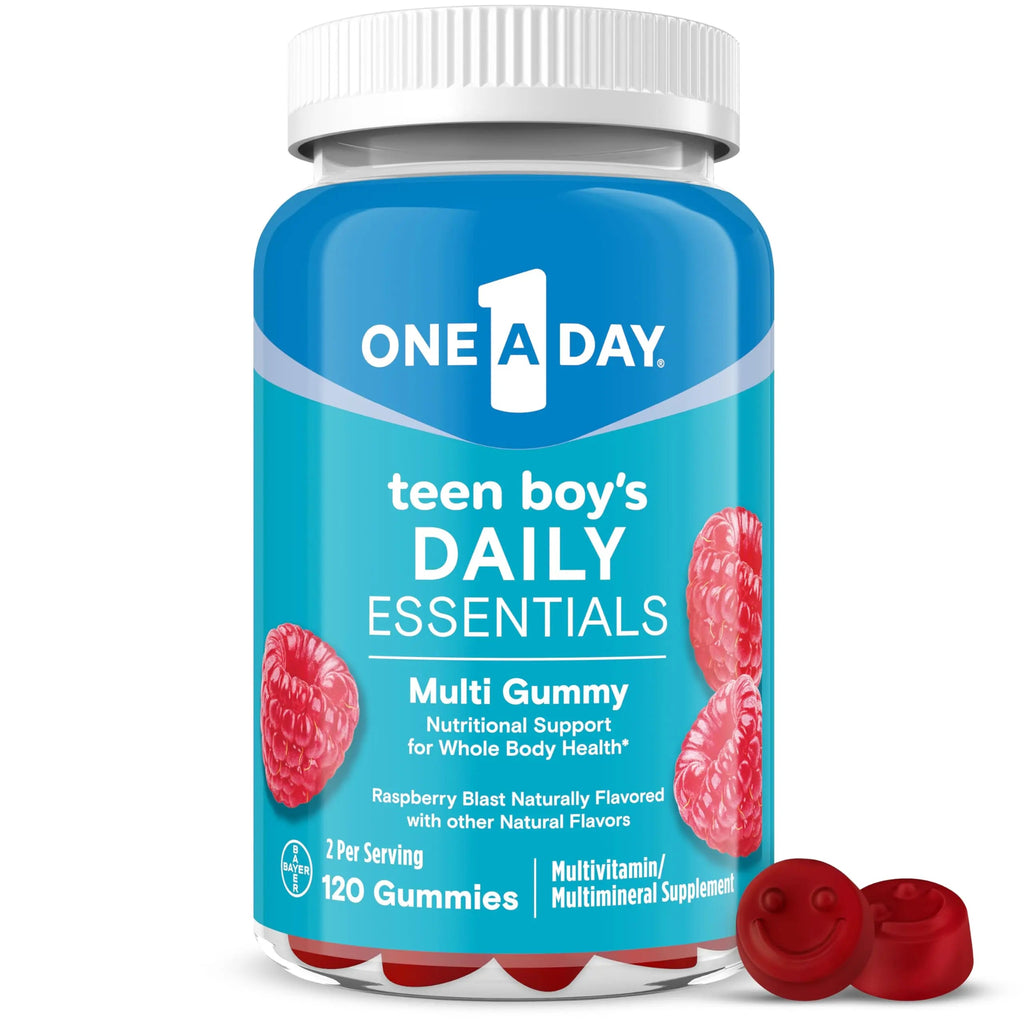 One A Day Teen Boy’s Daily Essentials Multivitamin Gummies, Teen Boy Vitamins with Vitamin C, Vitamin D, Bone Health, Immune Health ONE A DAY Au supplements