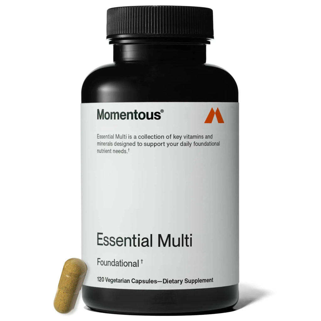 Momentous Essential Multivitamin for Women & Men - Complete Vitamin & Mineral Complex for Athletes & Wellness Enthusiasts - GMO- & Gluten-Free Momentous Au supplements