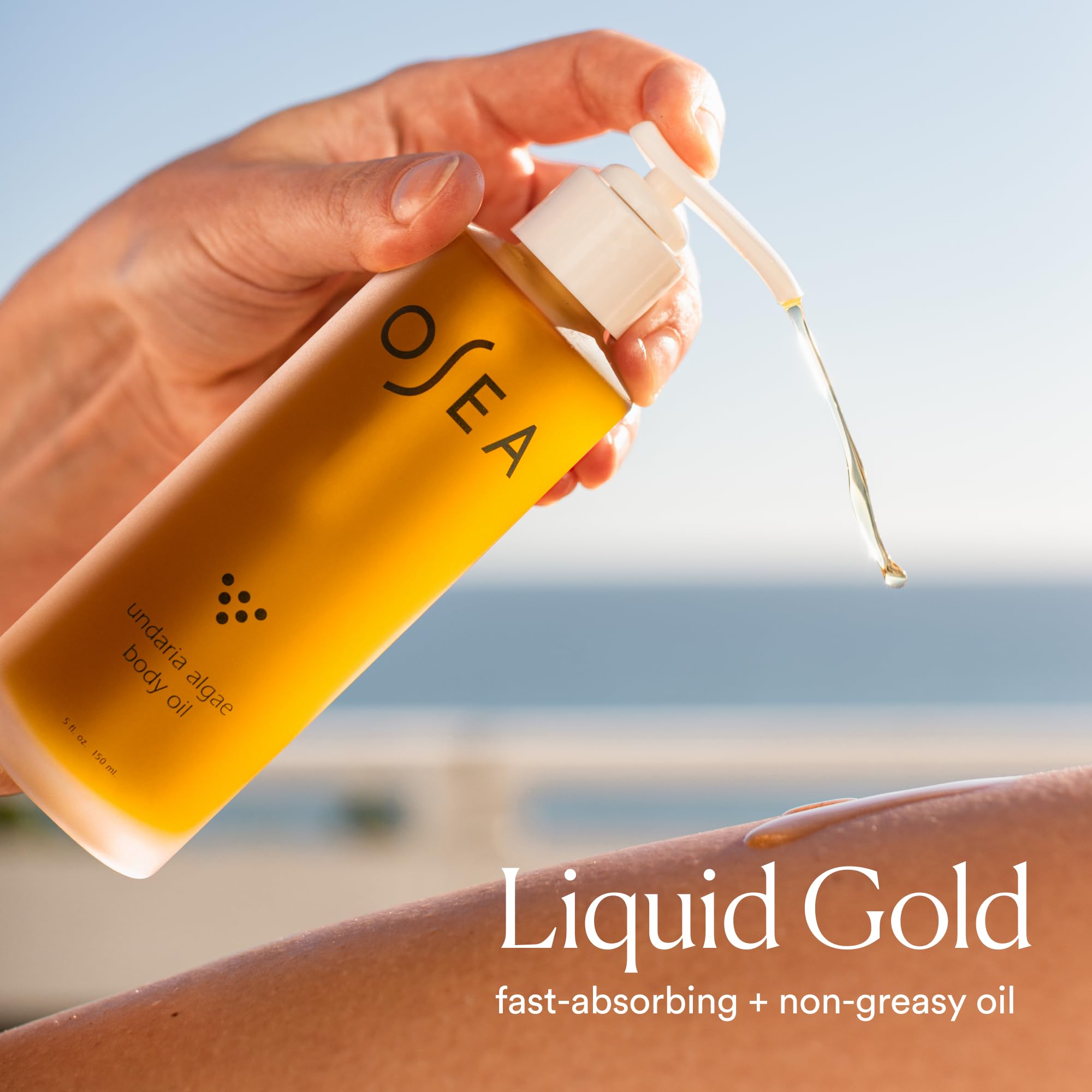 OSEA Undaria Algae Body Oil 5 oz – Visibly Firming, Deeply Moisturizing, Instantly Improve Elasticity