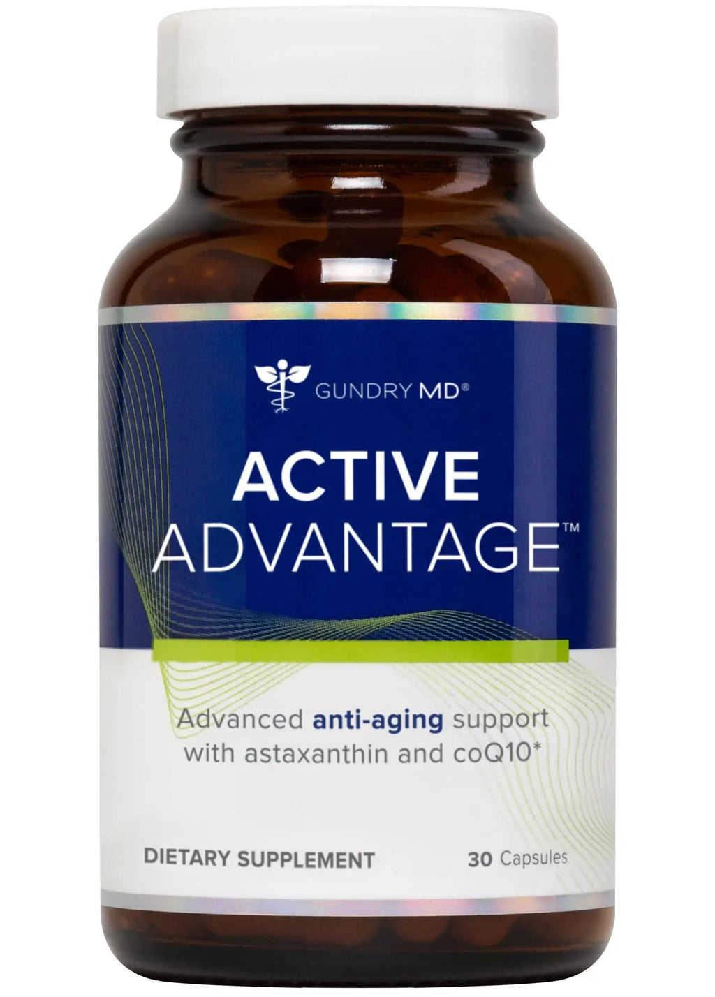 Gundry MD® Active Advantage Astaxanthin and CoQ10 Supplement to Support Energy, Strength and Metabolism, 30 Count Gundry MD Au supplements