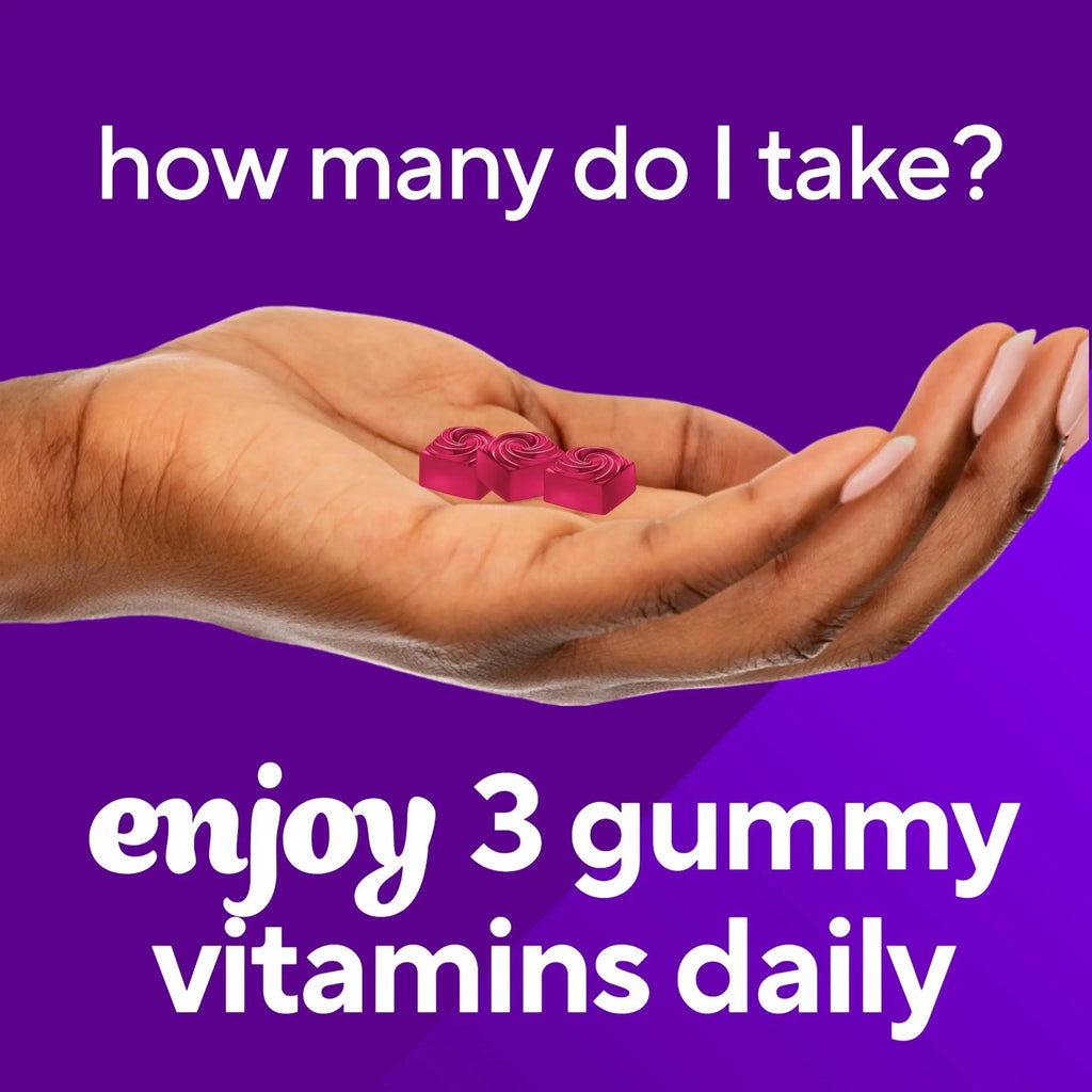 Vitafusion Gorgeous Hair, Skin & Nails Multivitamin Gummy Vitamins, plus Biotin and Antioxidant vitamins C&E, Raspberry Flavor Vitafusion Au supplements