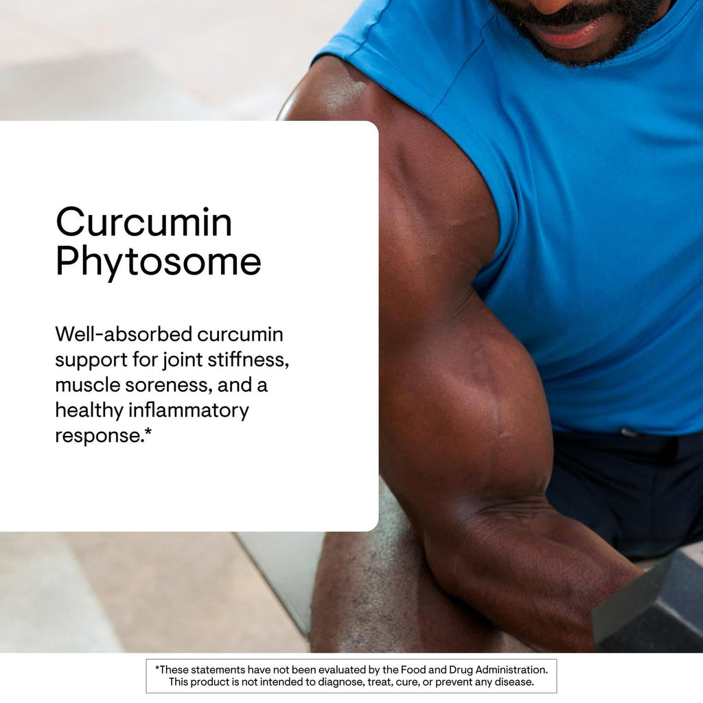THORNE - Curcumin Phytosome 1000 mg (Meriva) - Clinically Studied, High Absorption - Supports Healthy Inflammatory Response in Joints, Muscles, GI Tract, Liver, Brain & Nerves* - 60 Servings THORNE Au supplements