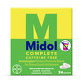 Midol Complete Caffeine Free Caplets 24ct: Midol Complete Caffeine Free Menstrual Pain Relief Caplets with Acetaminophen, Provides Headache Relief and Period Cramps Relief, 24 Count Midol Au supplements
