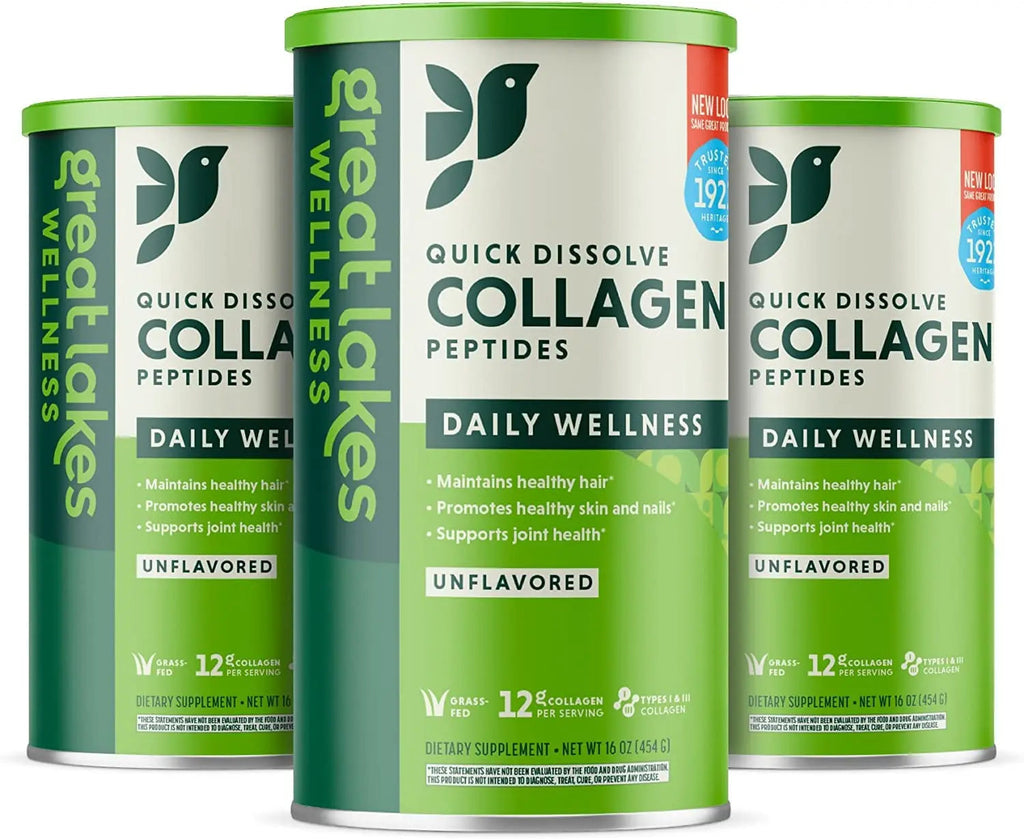 Great Lakes Gelatin Collagen Hydrolysate 454g (UK/EU Compliant can) (3) Great Lakes Gelatin Au supplements