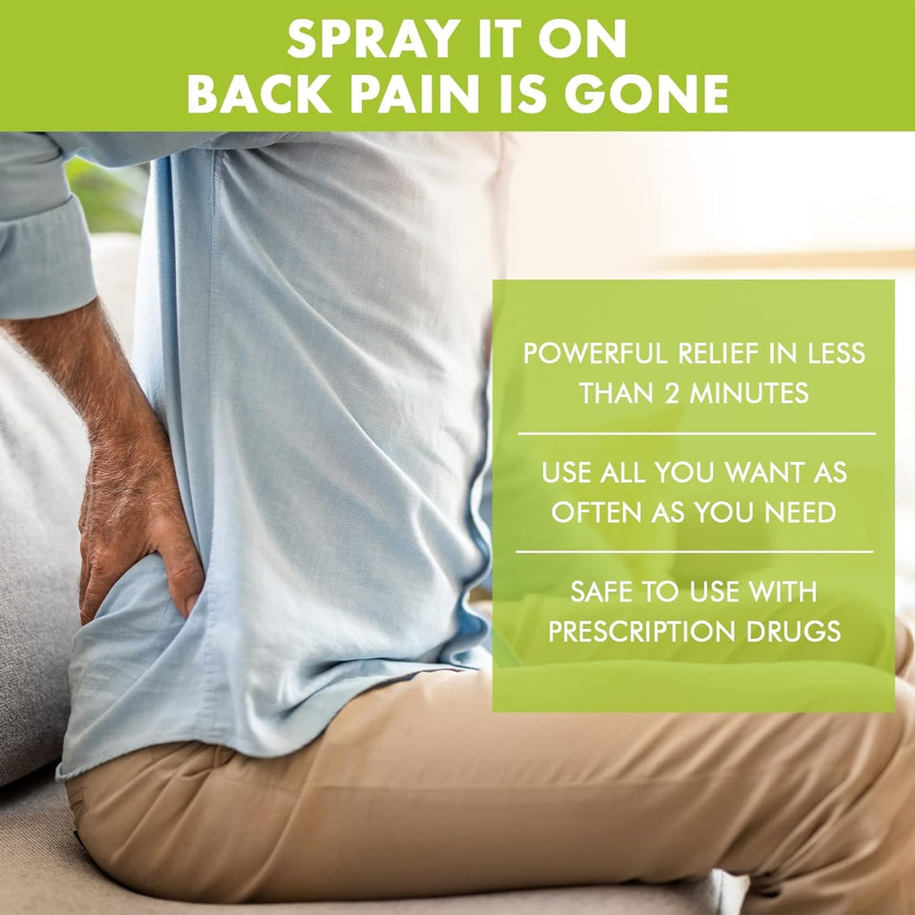 Premiere's Pain Spray All-Natural Menthol & Peppermint Oil Herbal Blend for Joint and Nerve Pain, Muscle Soreness, Sprains, Cramps, Sports Injuries, Back Pain & Neck Shoulder Aches - One Pack Premiere's Pain Spray Au supplements