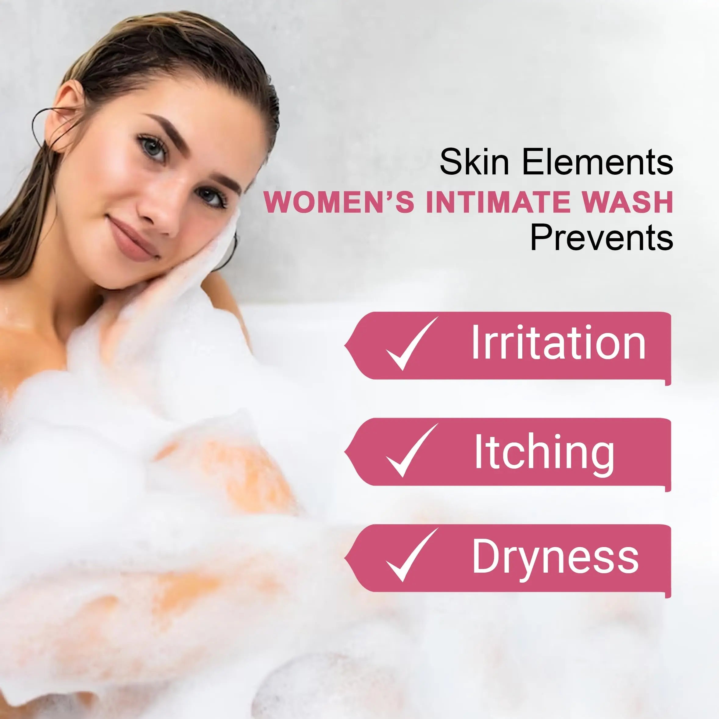 Skin Elements Intimate wash for Women (4.05 Fl Oz.) with Rose & Chamomile Water Skin Elements Au supplements