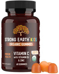 YUM-V'S Kids Strong Earth - Organic Immune Health Gummies with Vitamin C, Vitamin D3 Plus Zinc - Immune System Boost Zinc YUM-V'S Au supplements