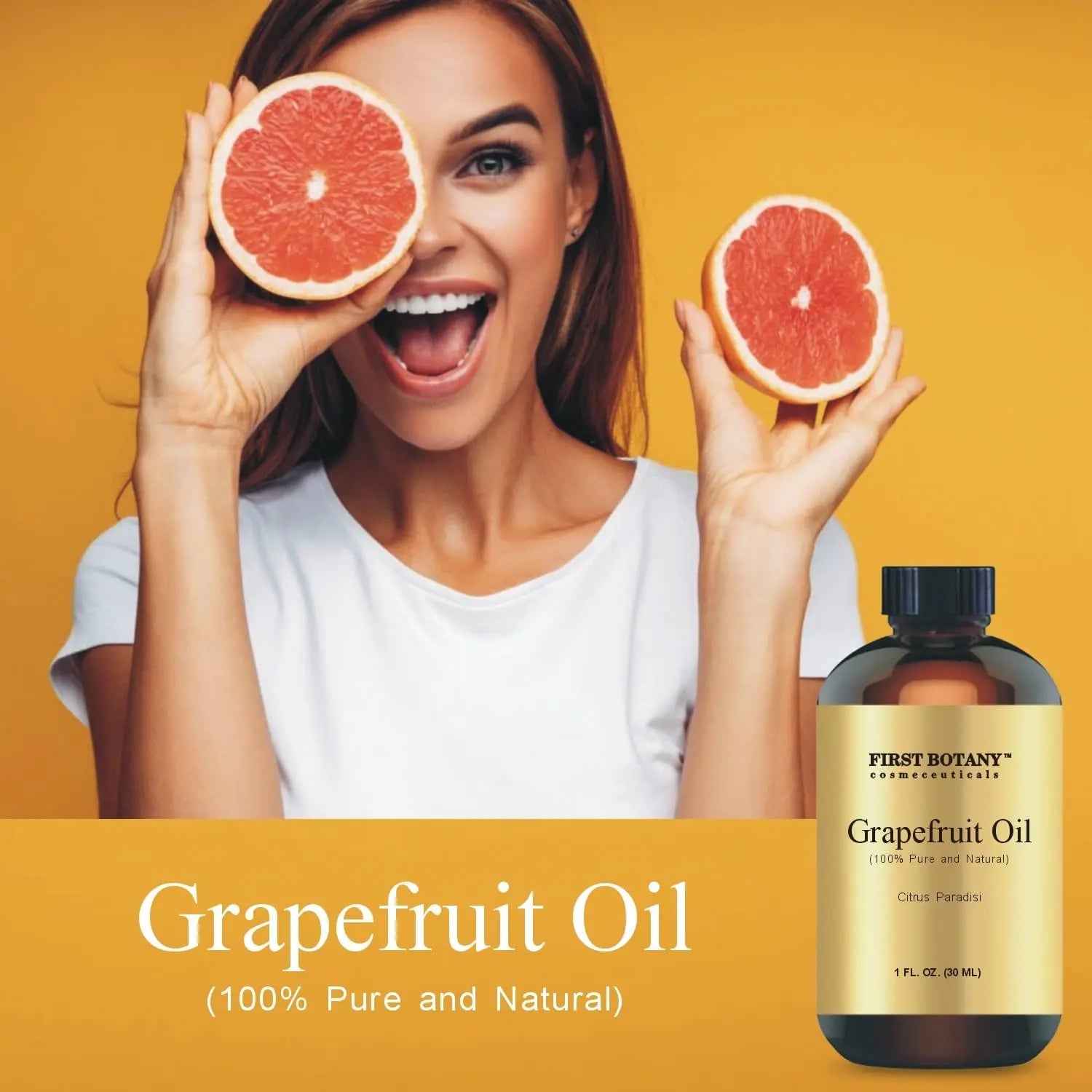 100% Pure Essential Oil - Premium Oil for Aromatherapy, Massage, Topical & Household Uses - 1 fl oz (Grapefruit) First Botany Au supplements