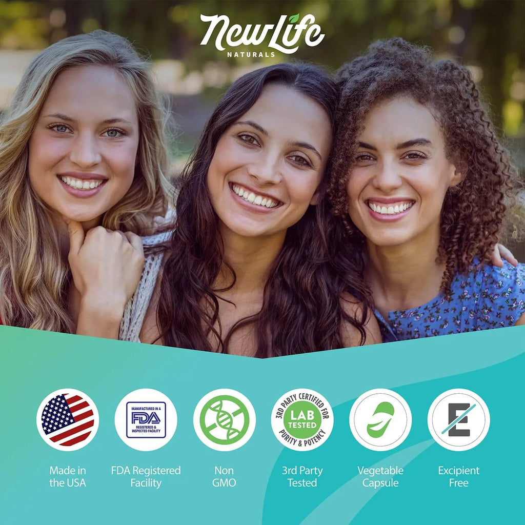 NewLife Naturals Boric Acid Vaginal Suppositories with Aloe Vera & FOS Prebiotic | Women's pH Balance Pills NewLife Naturals Au supplements