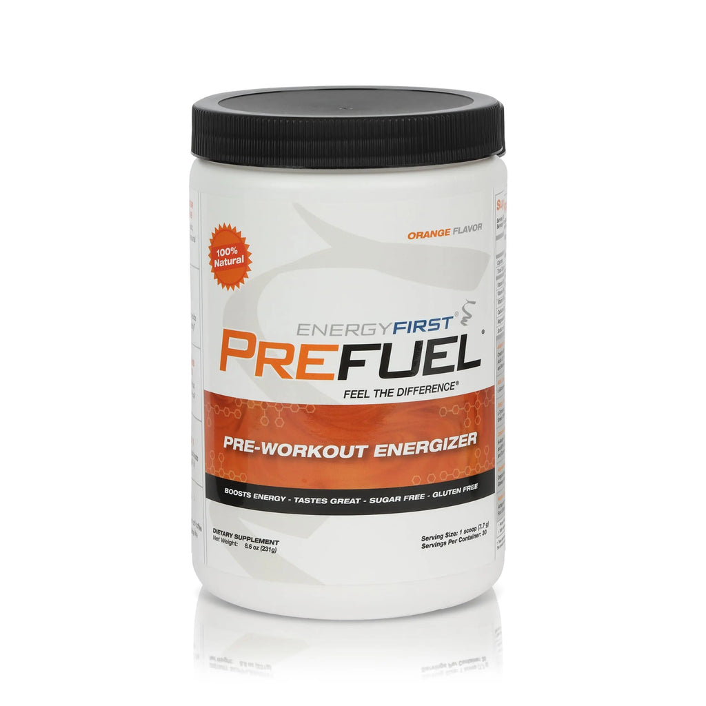 EnergyFirst Prefuel Pre-Workout Powder, Orange Flavor, Boost Energy, Creatine Monohydrate EnergyFirst Au supplements