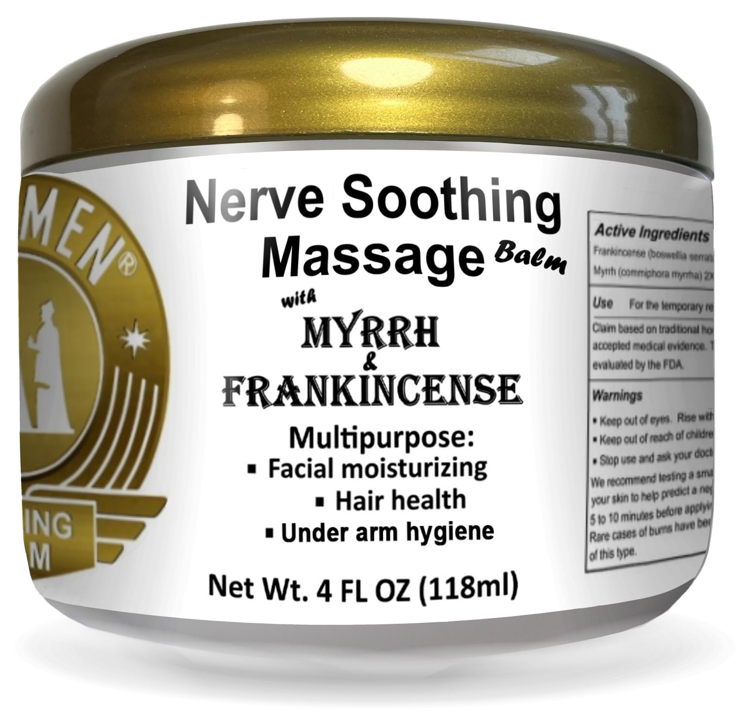 Wise Men Healing Balm with Myrrh and Frankincense Essential Oils for Soothing Nerve Relief Massage Wise Men Au supplements