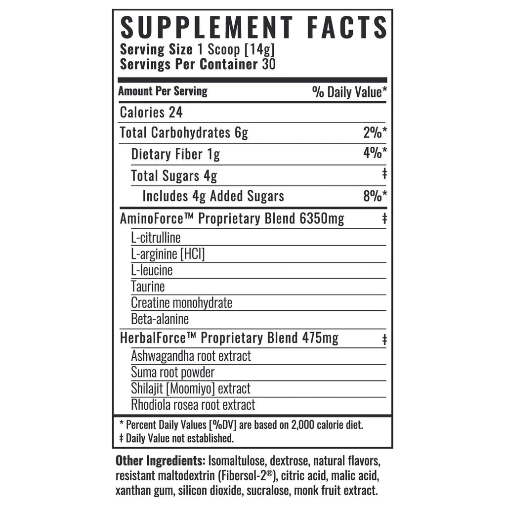Wilderness Athlete - Brute Force (Caffeine Free Preworkout) | Stim Free Pre Workout Energy Wilderness Athlete Au supplements