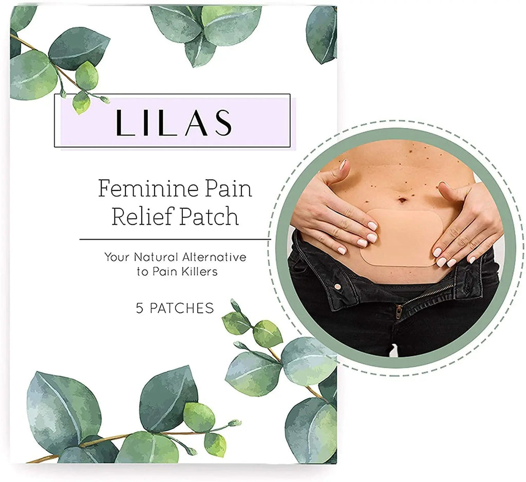 LILAS Period Cramps Pain Relief Patch - Pack of 5 LILAS Au supplements