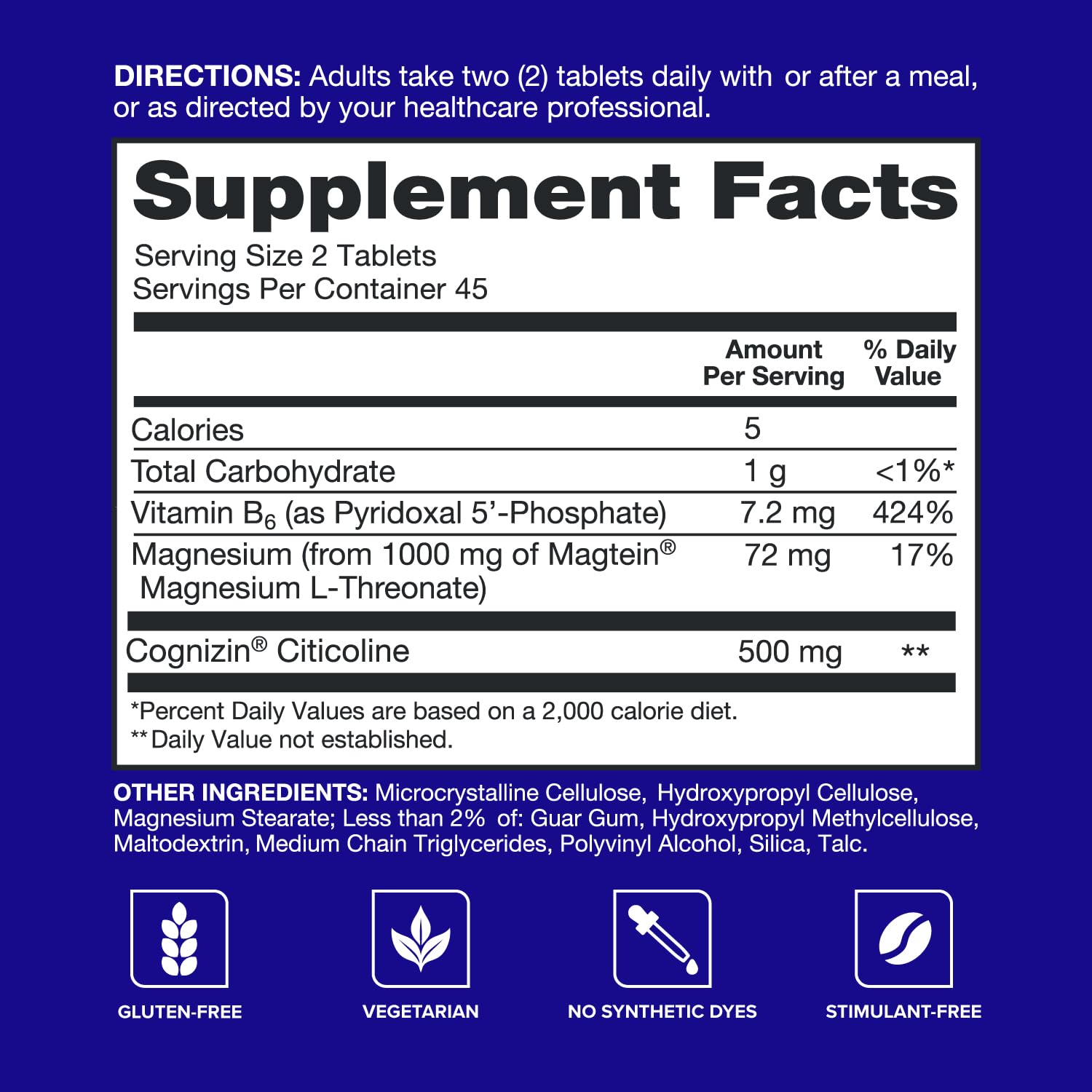 Qunol Brain Health Memory Plus with B6, Magnesium L-Threonate & Citicoline, Clinically Tested Ingredients to Improve Memory, Focus, Attention and Productivity, 90 Count Qunol Au supplements