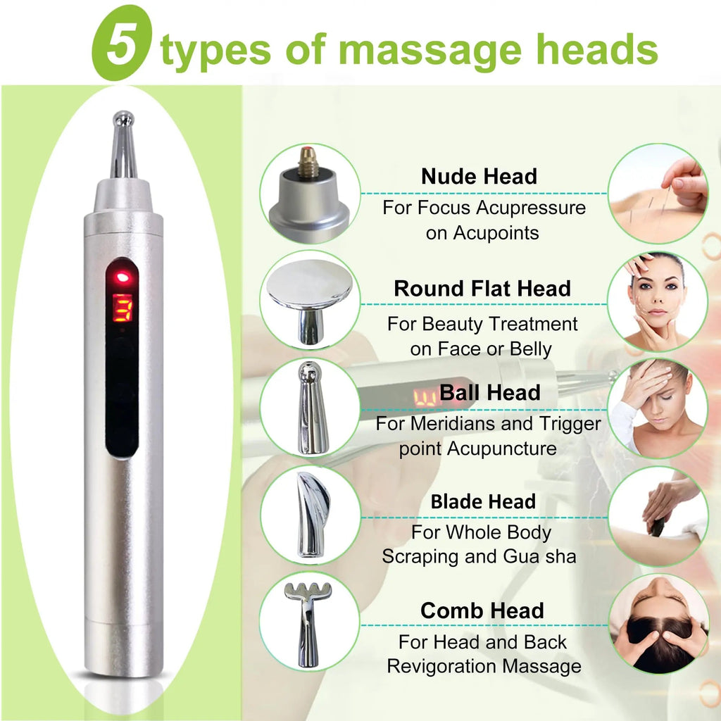 Global Care Market Meridians Energy Pen - Electronic Meridian Acupuncture Massage Pen Global Care Market Au supplements