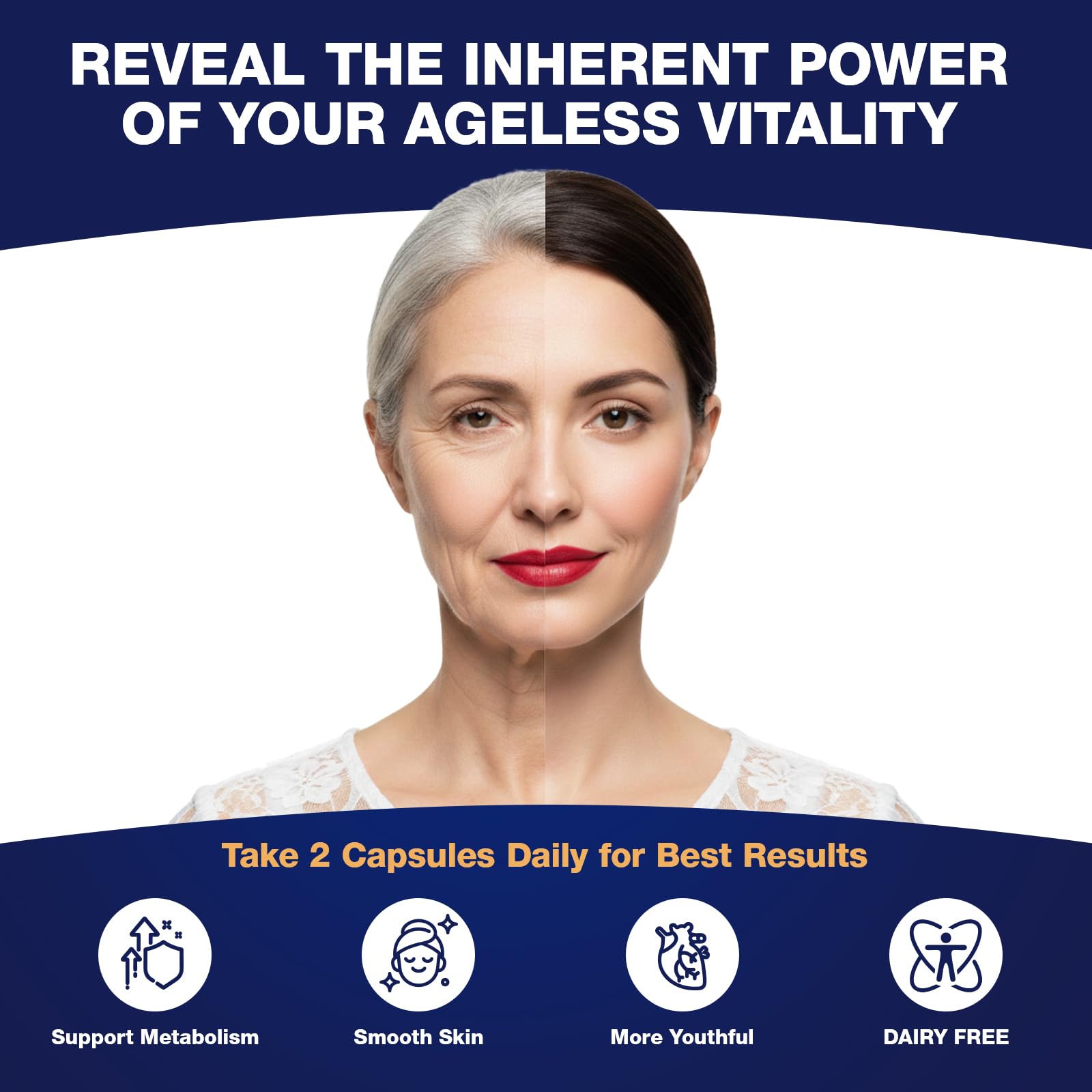 NLMUBR LUCKSIT NAD Supplement - NAD Nicotinamide Riboside Resveratrol 900mg, NAD Supplements for Women & Man, Liposomal NAD+ for Anti Aging & Cell Regenerator, 80 Capsules NLMUBR LUCKSIT Au supplements