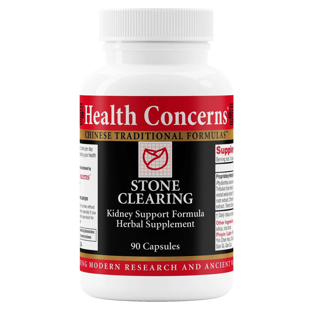 Health Concerns Stone Clearing – Kidney Support & Urinary Tract Cleanse – Damp Heat & Qi Flow Herbal Formula – Phyllanthus, Gardenia, Peony & Tienchi Ginseng Supplement – Bladder Detox – 90 Capsules Health Concerns Au supplements