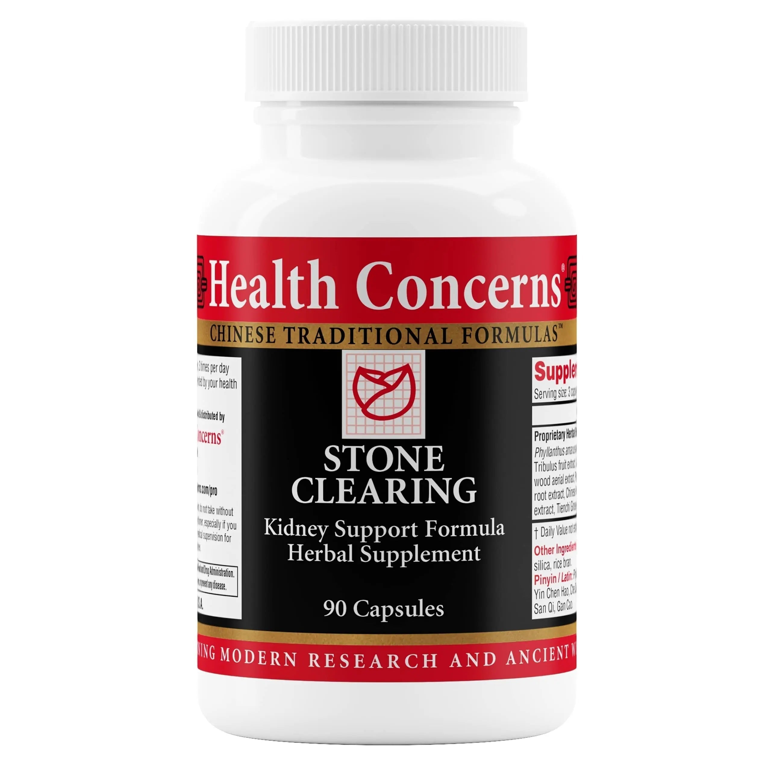 Health Concerns Stone Clearing – Kidney Support & Urinary Tract Cleanse – Damp Heat & Qi Flow Herbal Formula – Phyllanthus, Gardenia, Peony & Tienchi Ginseng Supplement – Bladder Detox – 90 Capsules Health Concerns Au supplements