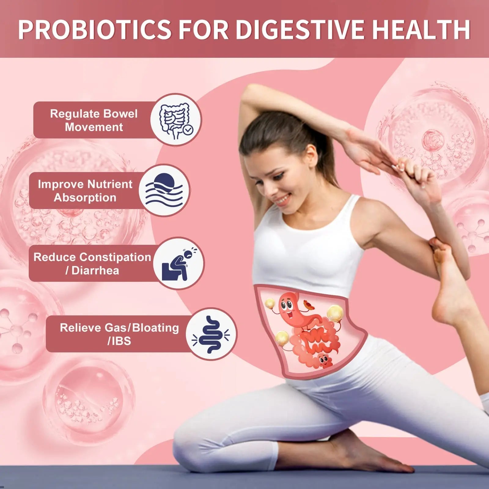 Probiotics-for-Women Prebiotics-and-Probiotics-Powder, 100-Billion-CFUs 45-Day-Supply NATURE TARGET Au supplements