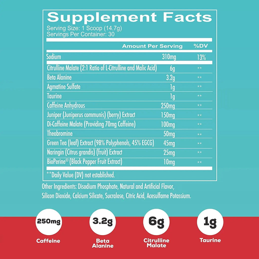 REDCON1 Total War Preworkout (Cali Splash) & Big Noise Non-Stim Preworkout Powder REDCON1 Au supplements