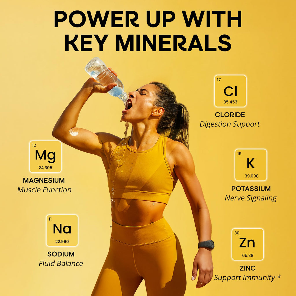 LyteShow - Electrolyte Drops for Rapid Rehydration + Digestion + Brain + Energy + Immunity