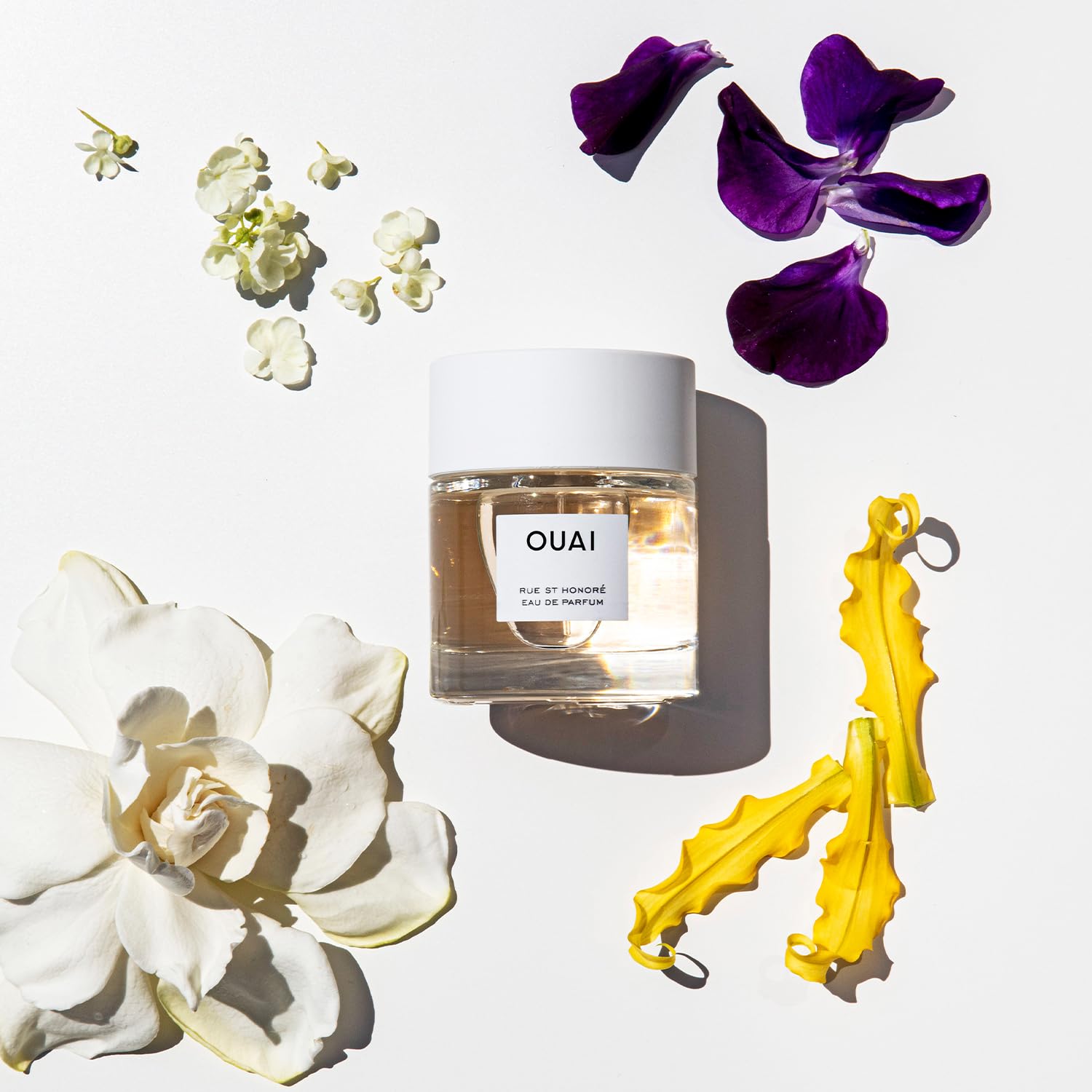 OUAI Rue St. Honore Eau de Parfum - Elegant Womens Perfume for Everyday Wear - Fresh Floral Scent with Notes of Violet, Gardenia, and Delicate Hints of Ylang Ylang and Musk (1.7 Oz) OUAI Au supplements