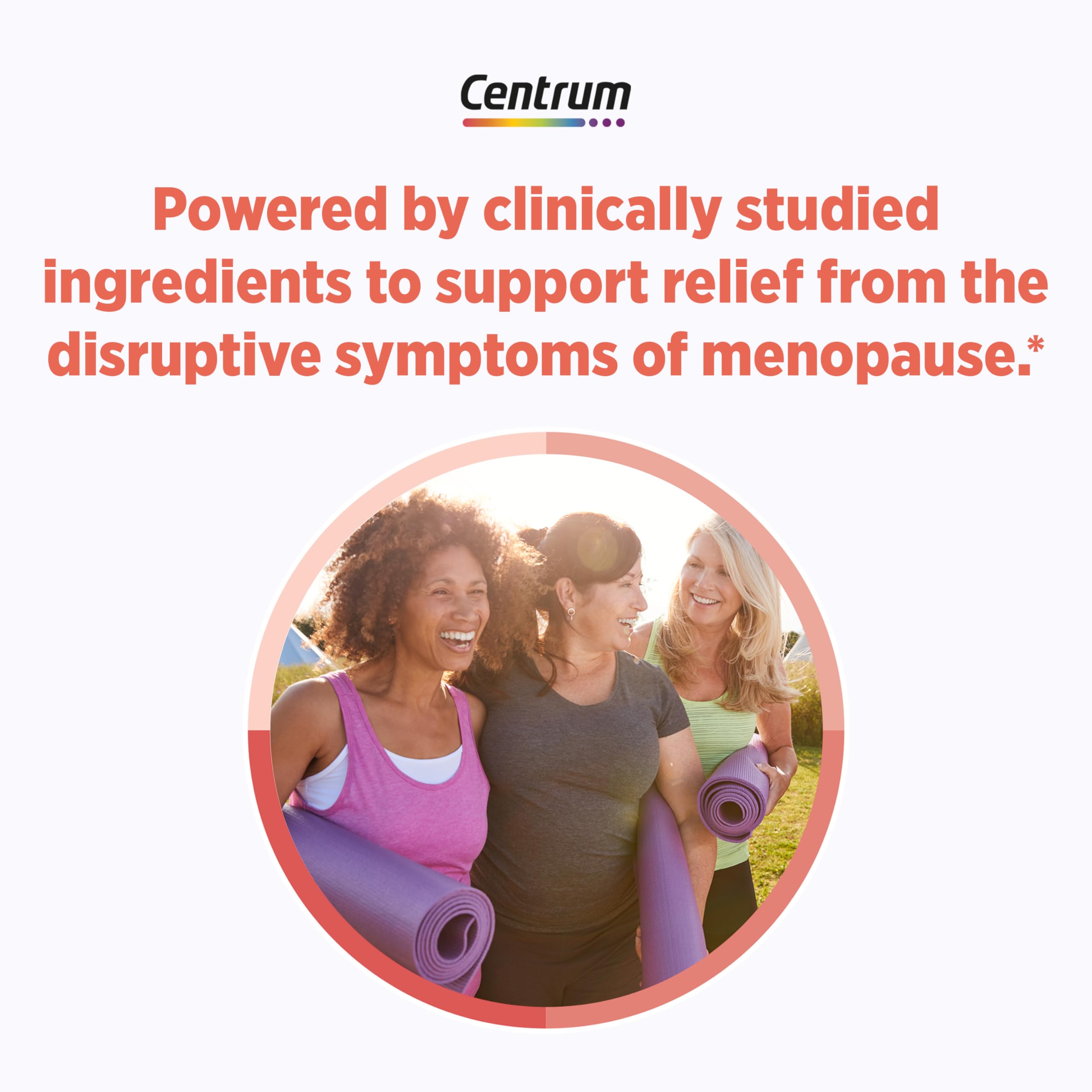 Centrum Clear Mind and Calm Mood Menopause Support Tablets, with Clinically Studied enXtra, 30 Count Centrum Au supplements