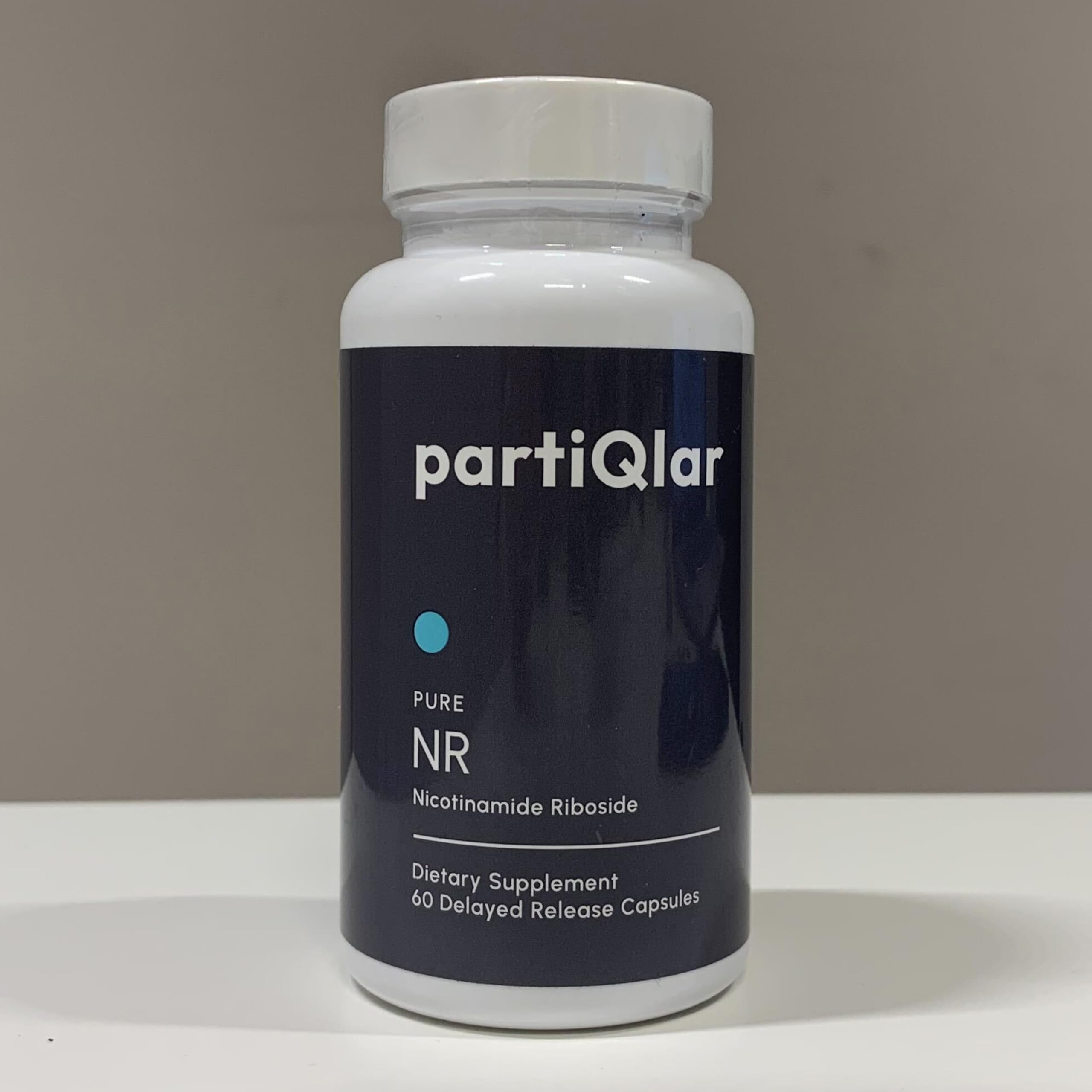 partiQlar NR Supplement - High Purity Nicotinamide Riboside Capsules - NAD+ Booster for Anti-Aging, Cellular Energy & Repair
