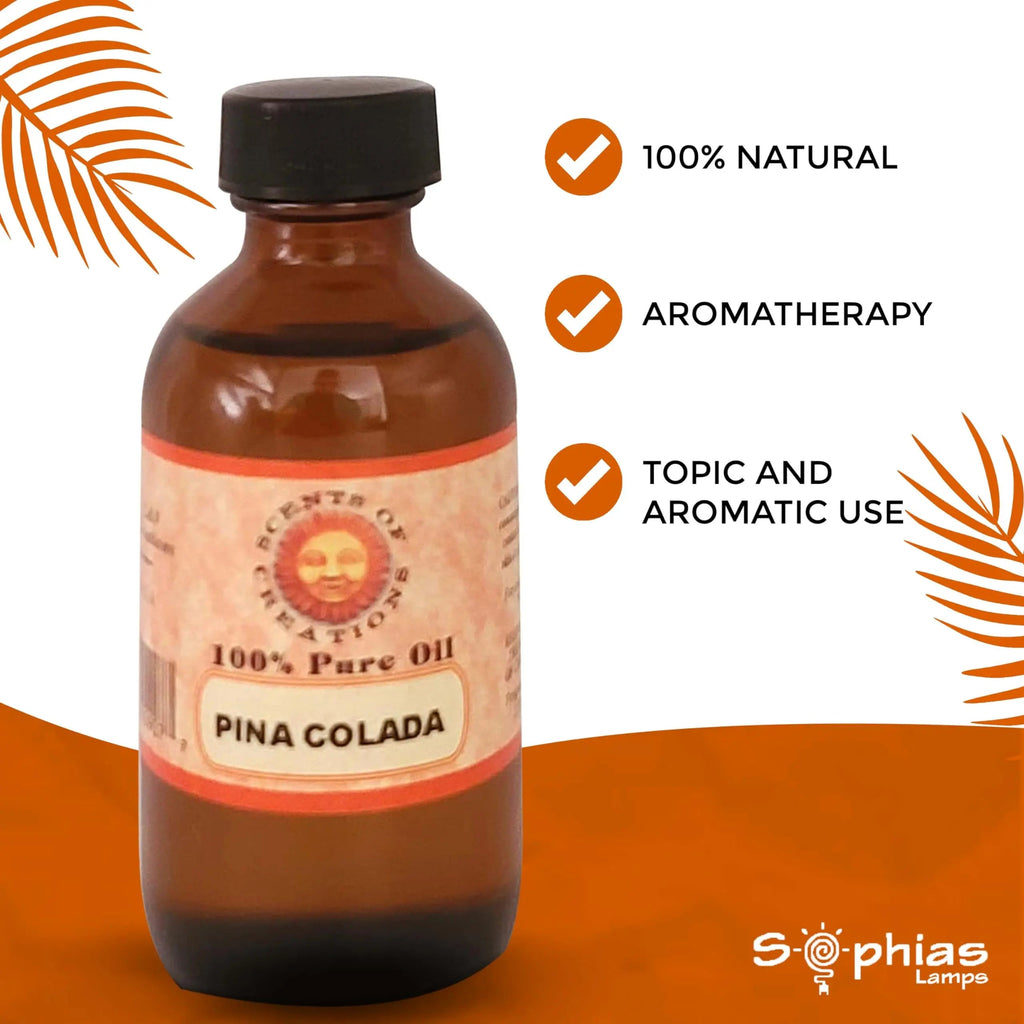 Essential Oil Pina Colada 2 OZ, 100% Natural undilute Oil, Value Size,Perfect Generic Au supplements