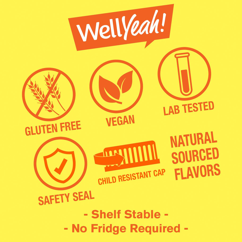 WellYeah Probiotics for Women Gummies - 10 Billion CFU - for Digestive Support, Gut Health, and Feminine Health Support - Natural Sourced Flavors - Vegan