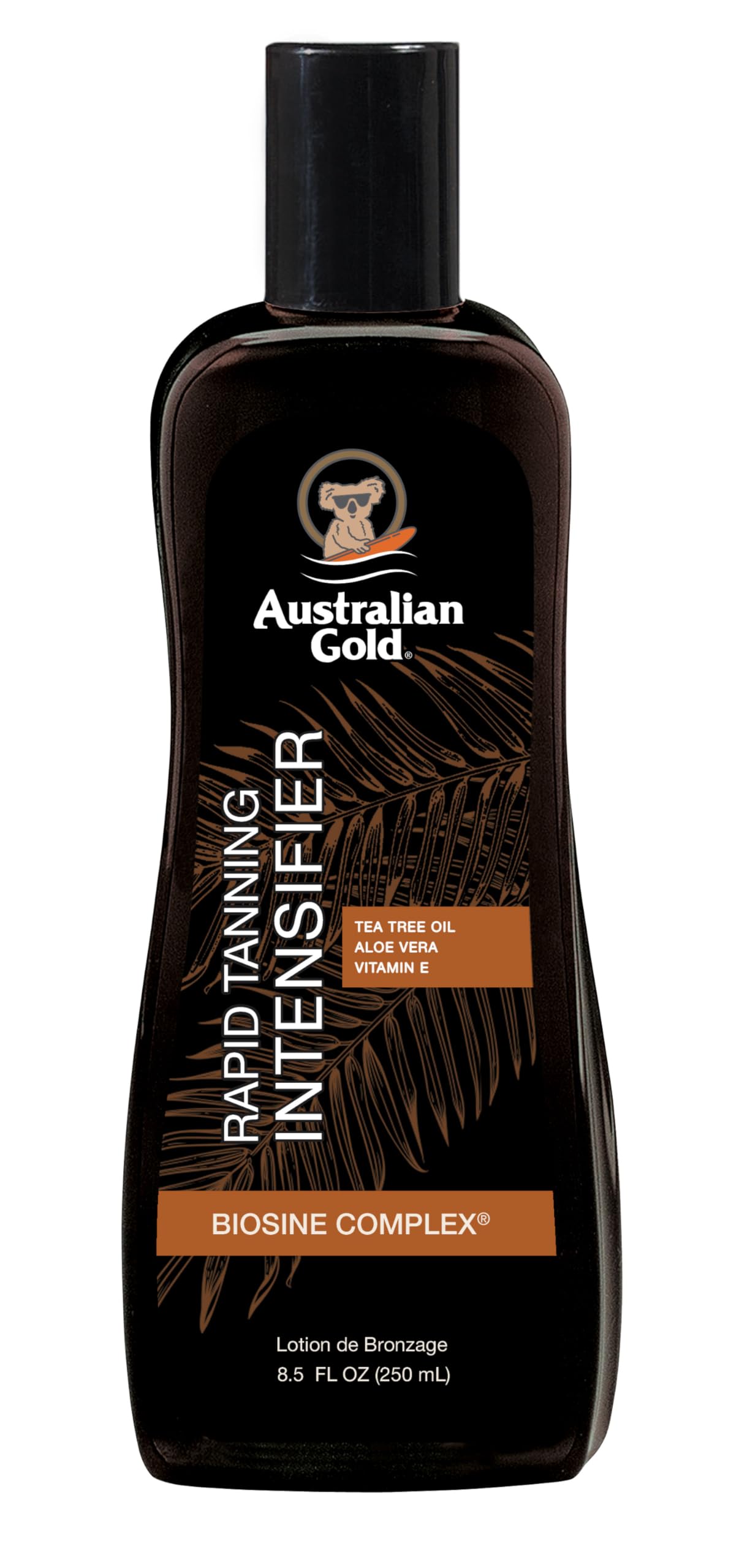 Australian Gold Rapid Tanning Intensifier Lotion, 8.5 Fl Oz | With Tea Tree Oil and Aloe Vera