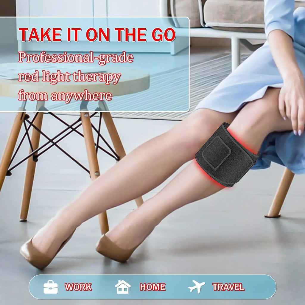 Red Light Therapy Belt Near-Infrared-Light Therapy Wrap for Body Wearable Large Pad Aptoyu Au supplements