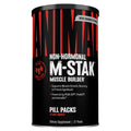 Animal M-Stak - Muscle Builder and Anabolic Mass Gainer Supplement for Bodybuilding - Lean Muscle Growth, Amino Complex and Pre Workout Energy, 21 Packs