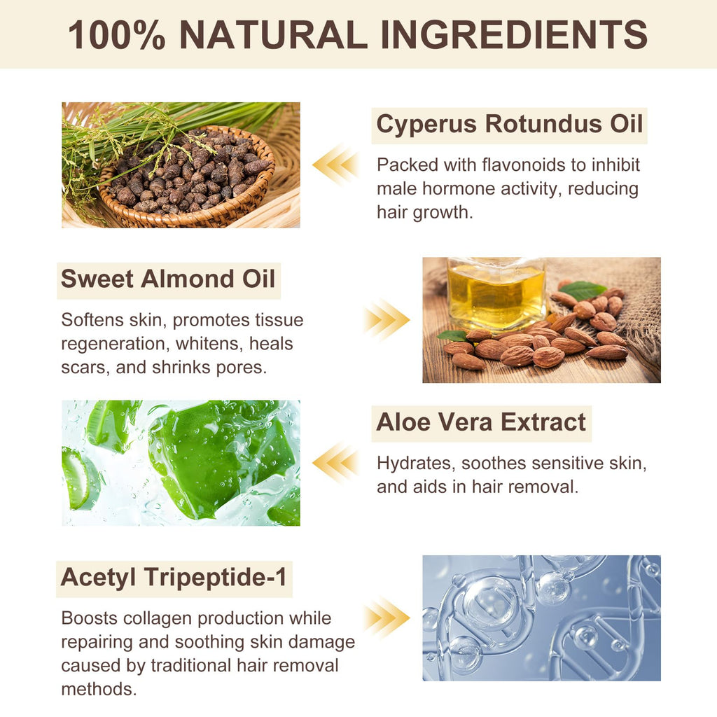 Cyperus Rotundus Oil, Natural for Reducing Body Hair Growth, Cyperus Rotundus Oil for Hair