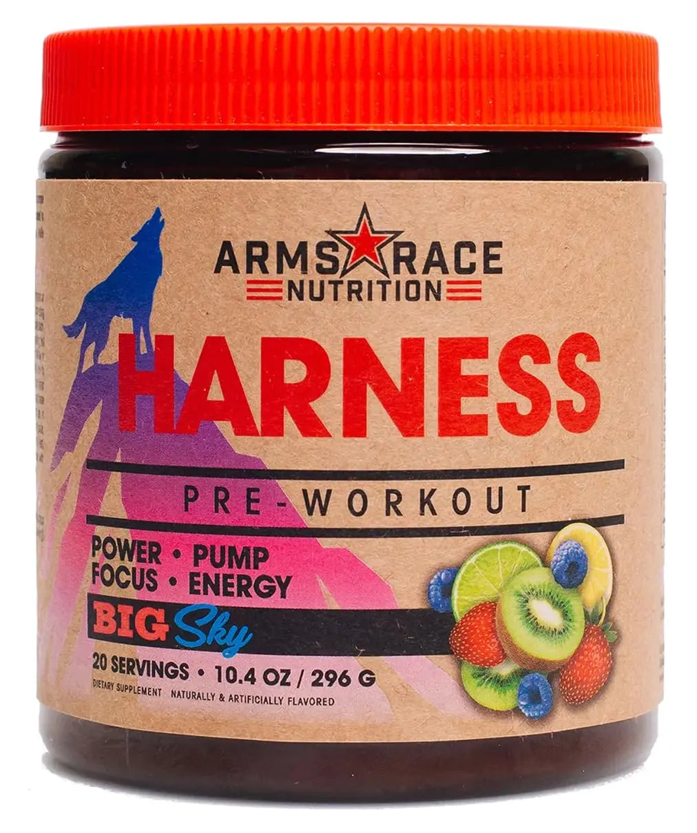 Arms Race Nutrition Harness Pre-Workout, 20 Servings (Big Sky) Arms Race Nutrition Au supplements